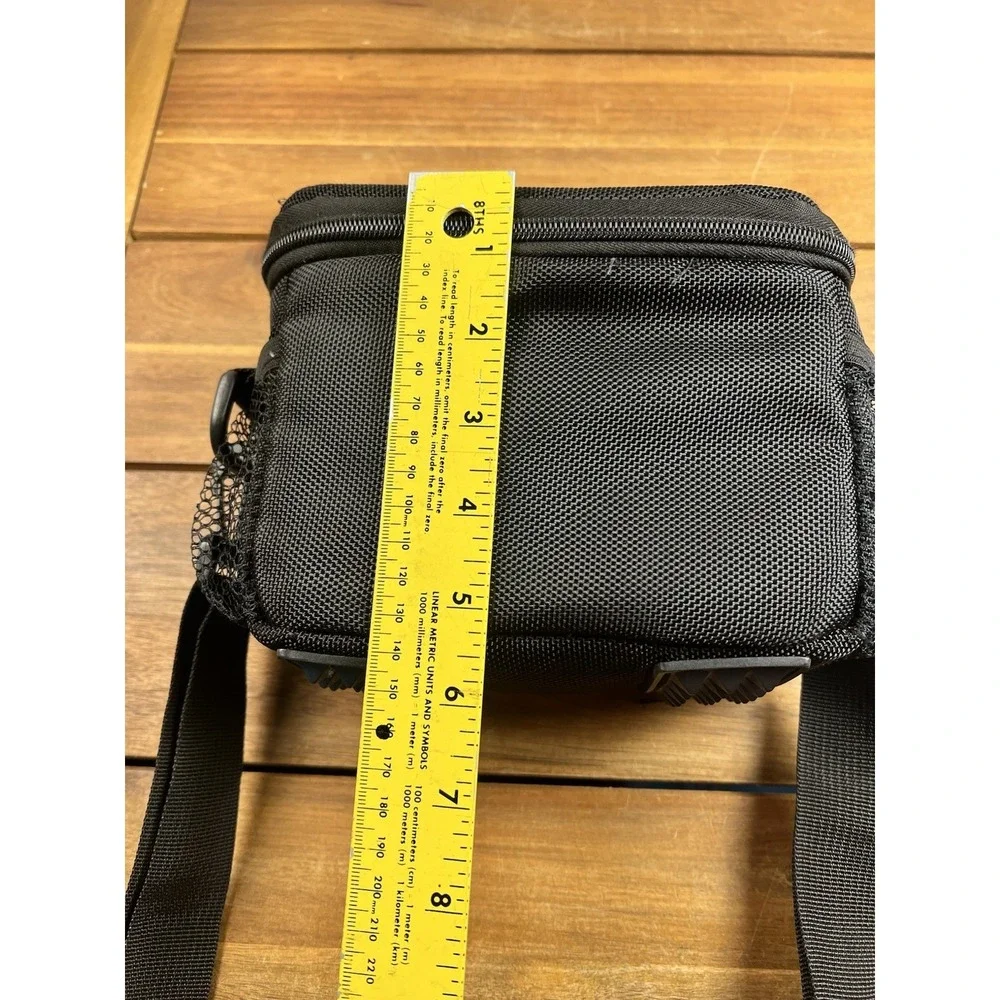 Precision Design Branded Camera Bag Shoulder Bag Adjustable Black